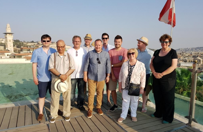 Welsh Conservative Assembly Members visit Israel 