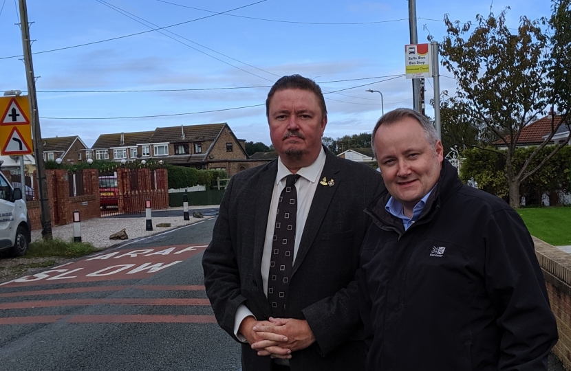 AM welcomes progress on plans to make dangerous Towyn Road safer