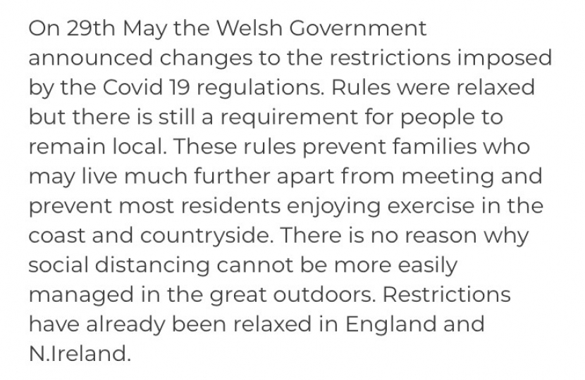 Call to ease Welsh travel restrictions as petition passes 10,000 signatures