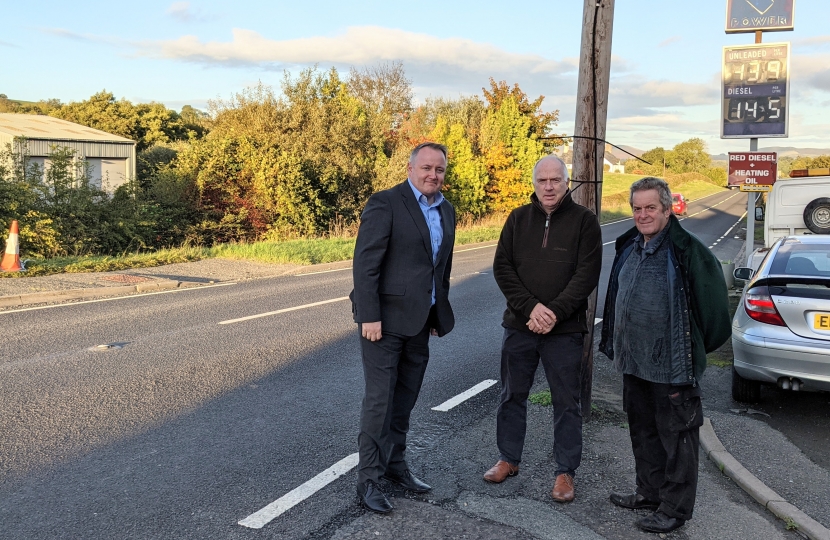 Call for action to reduce accidents on dangerous stretch of A494