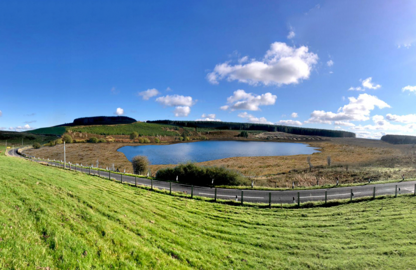 Residents invited to find out more about planned work at Llyn Brân in Denbighshire
