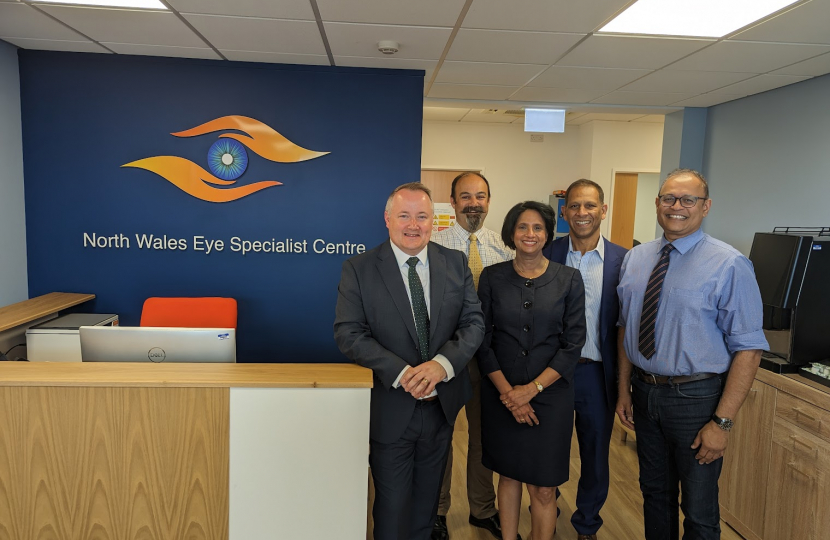 MS officially opens new state-of-the-art eye clinic serving North Wales