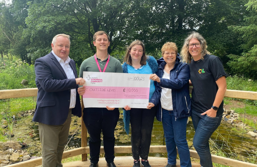 Denbighshire project bringing the community together receives cash boost from the National Lottery