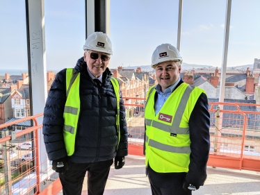 Progress on new council offices praised 